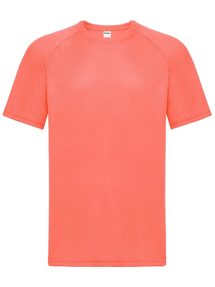 SP Run Sportshirt, 140 g/m2, 100 % Polyester - Fluo Coral