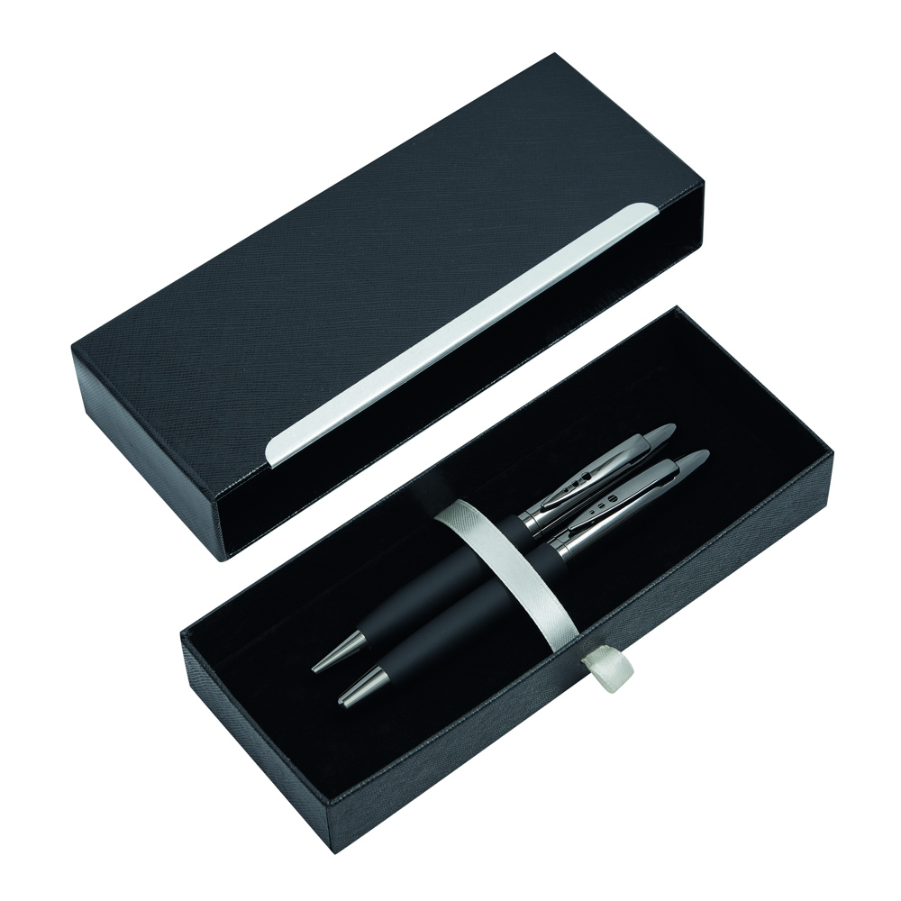 BLACK ELEGANCE - Schreibset