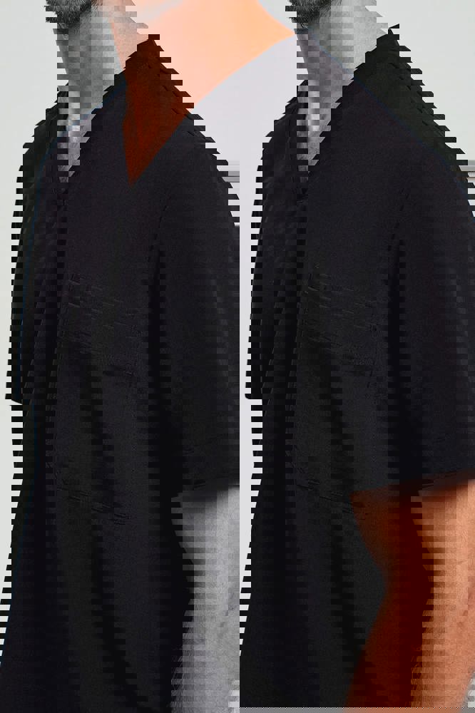 NN200 - Stretch-Tunika für Herren mit kurzen Ärmeln