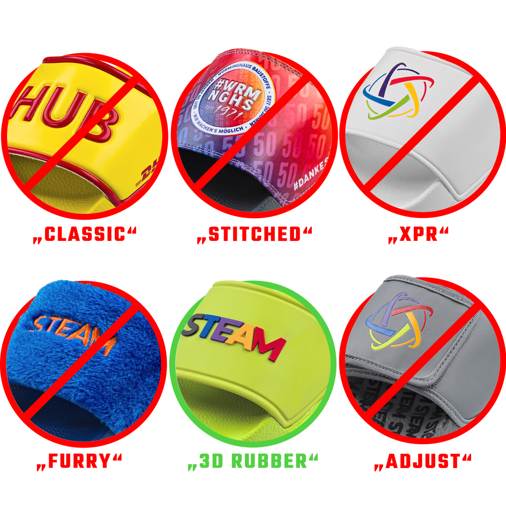 Badelatschen - 3D Rubber