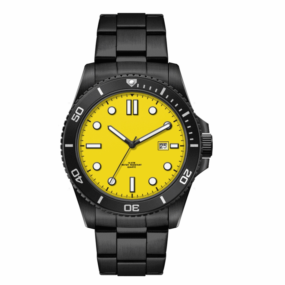 Armbanduhr Georgia - gelb