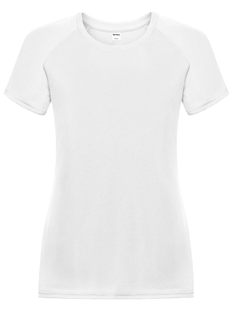 SP Run Damen-Sportshirt, 140 g/m2, 100 % Polyester - weiß