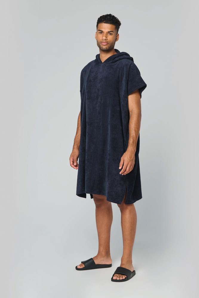 PA581X - Unisex-Frottee-Poncho mit Kapuze