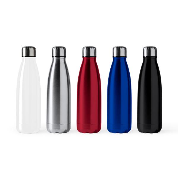 700 ML STAHL-WASSERFLASCHE ALPINIA S/EINHEITSGRÖSSE SILVER