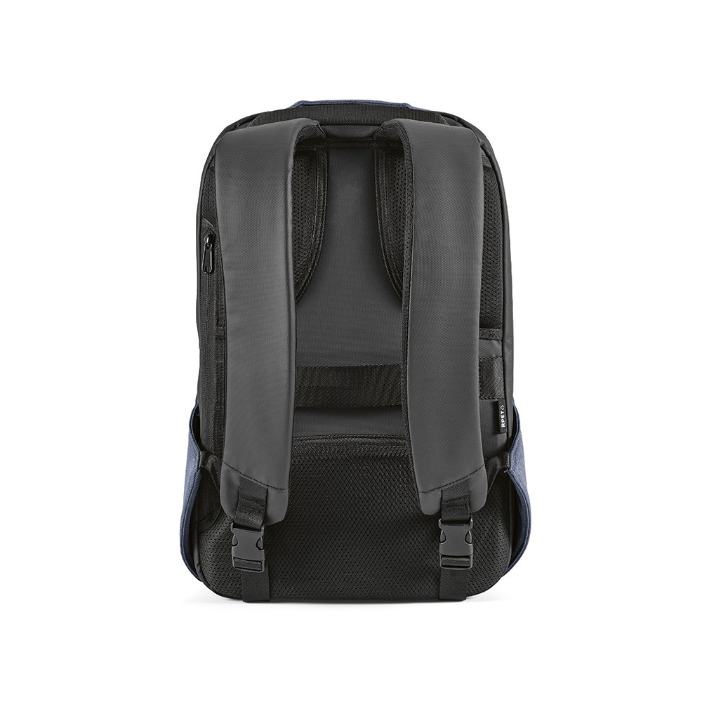 Abrantes 20L Rucksack rPET - TSA-Schloss und schnittfester Stoff - Blau