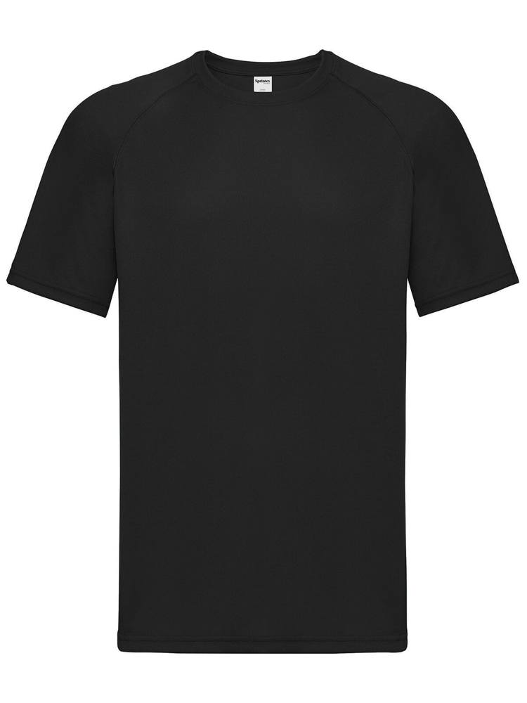 SP Run Sportshirt, 140 g/m2, 100 % Polyester - schwarz
