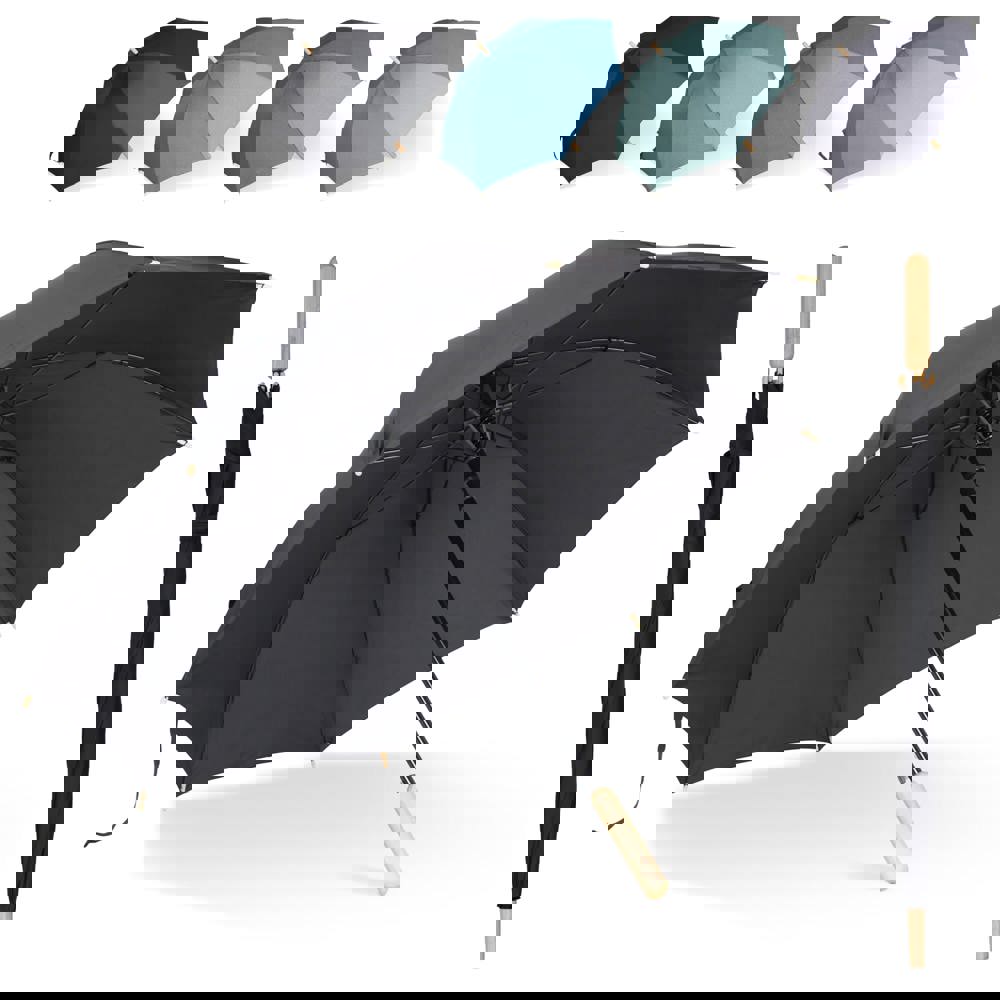 25” Regenschirm aus R-PET-Material mit Automatiköffnung