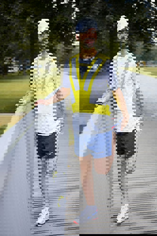 Sicherheitsweste V-Form