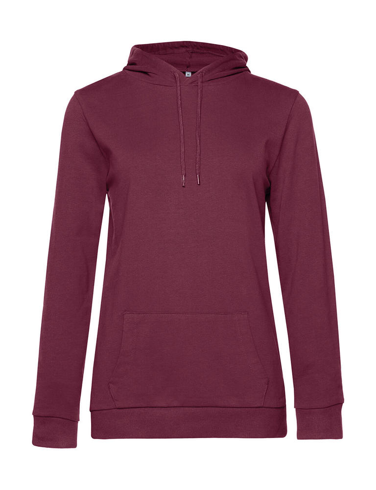 #Hoodie /women French Terry - Wine