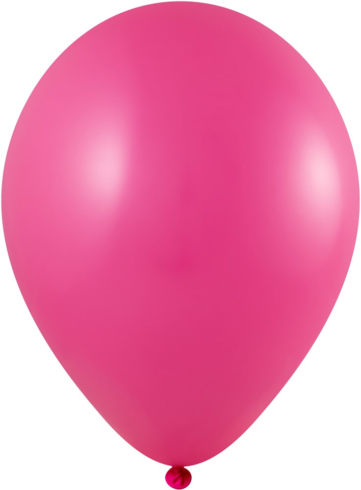 Ballons ohne Druck 85/95 cm - Ø 33 cm - 11 inch - Magenta (1040) Pastel (± PMS 219)