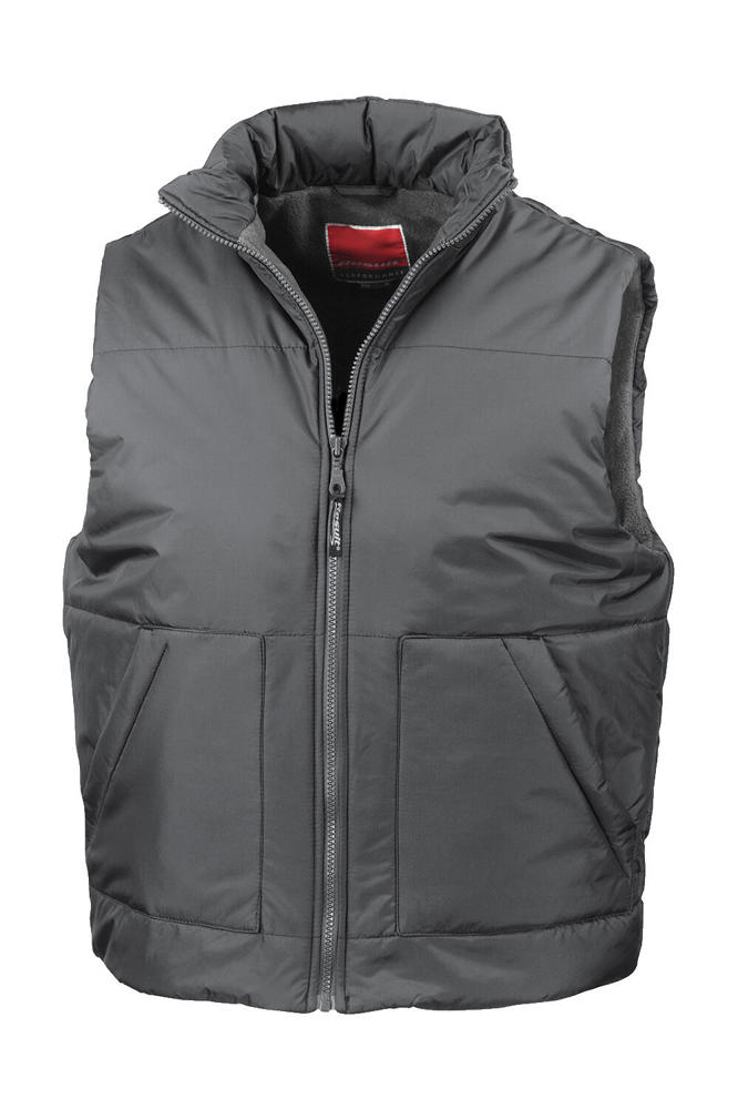 Fleece Lined Bodywarmer - Dark Grey