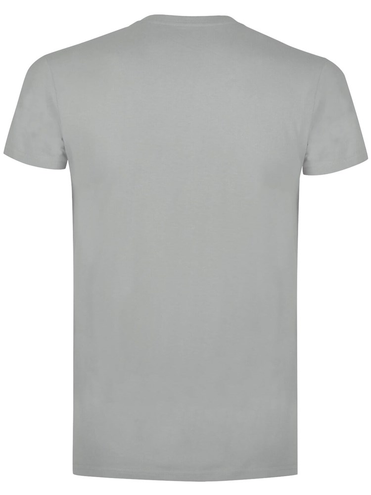 BS Moon T-Shirt, 150 g/m2, 100 % Bio-Baumwolle - grau