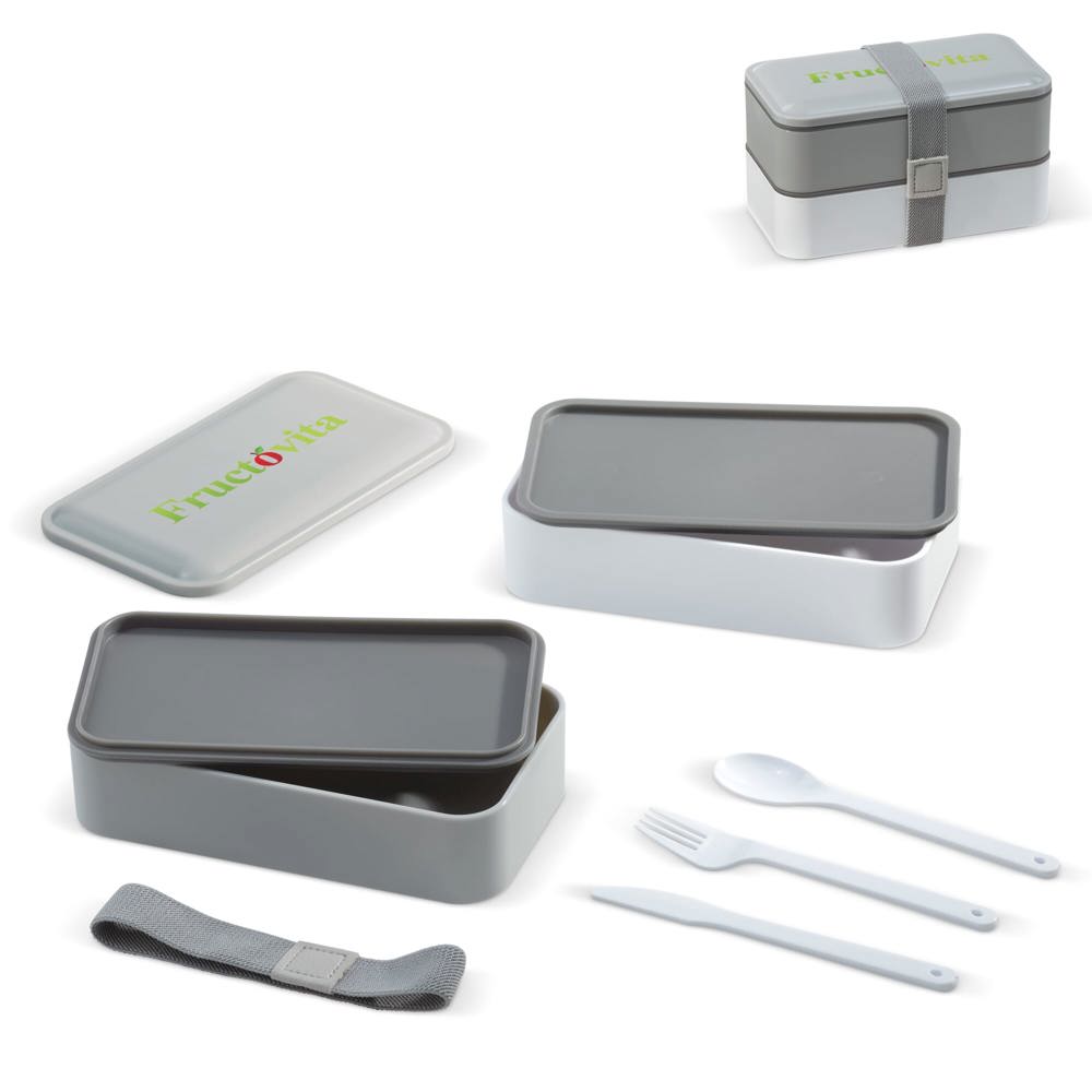 Bento box mit Besteck 1250ml