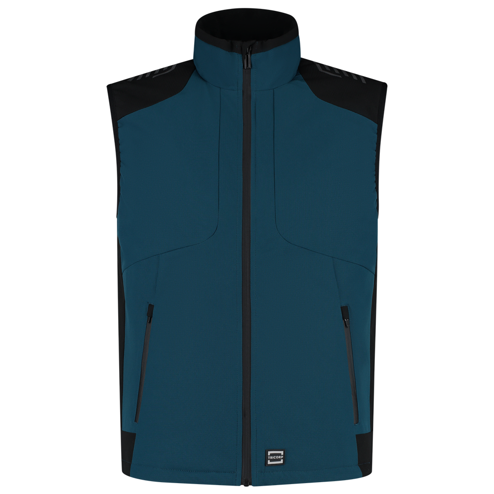Bodywarmer Redefined - TealBlack