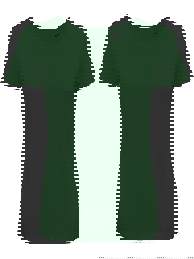 BS Moon Damen-T-Shirt, 150 g/m2, 100 % Bio-Baumwolle - Flaschengrün