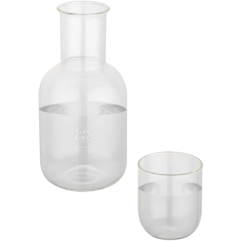 Amelie Set aus Glaskaraffe und Tasse