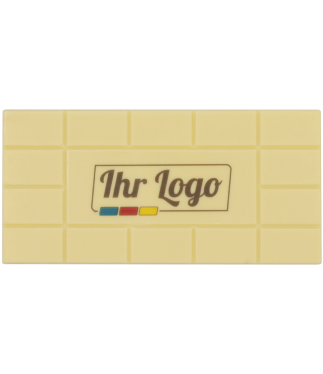 100 gr. Schokoladentafel 4c Kundenindividuelles Logo