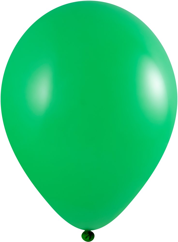 Ballons ohne Druck 85/95 cm - Ø 33 cm - 11 inch - Grün (1160) Pastel (± PMS 355)