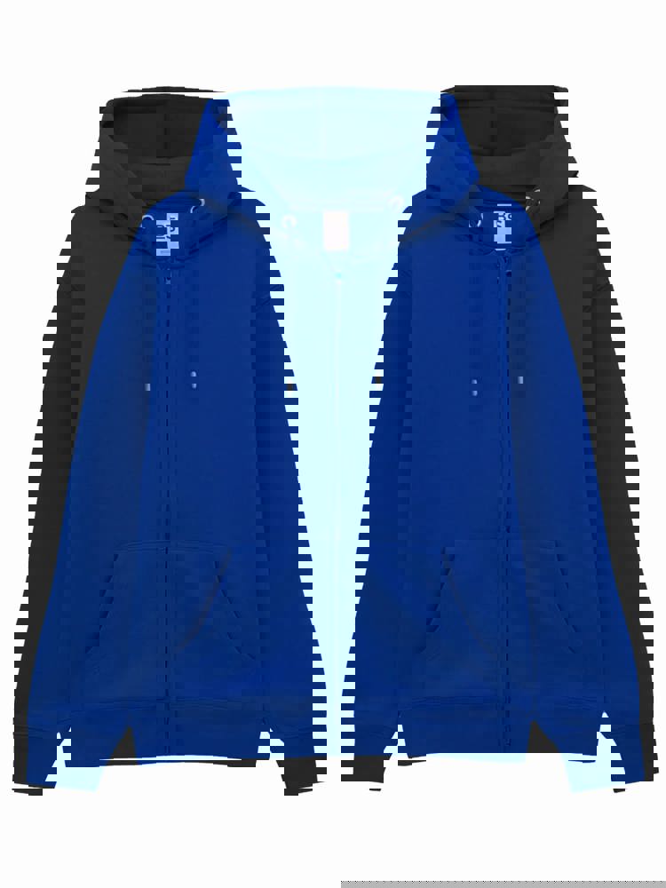 BS Vega Hoodie mit durchgehendem Reißverschluss, 280 gr/m² - Royalblau (PMS 2145C)