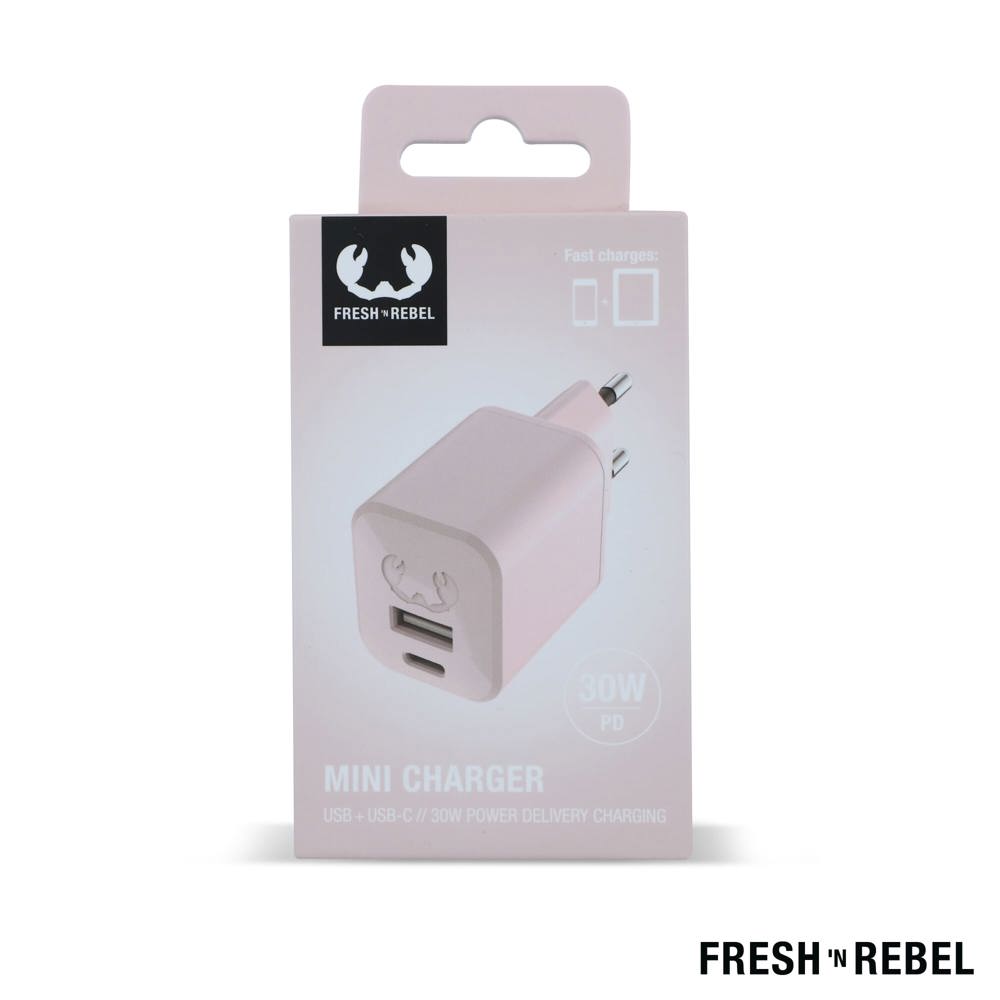 2WC30 I Fresh 'n Rebel Mini Charger USB-C + A PD // 30W