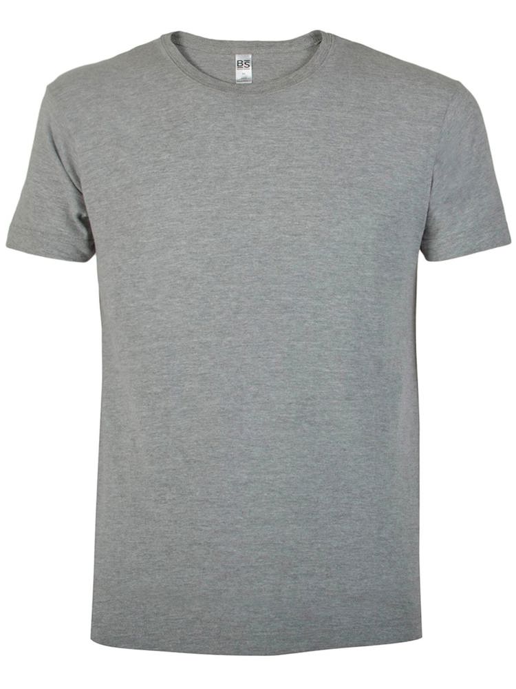 BS Evolution T-Shirt, 150 g/m2, 100 % Baumwolle - Grau-meliert