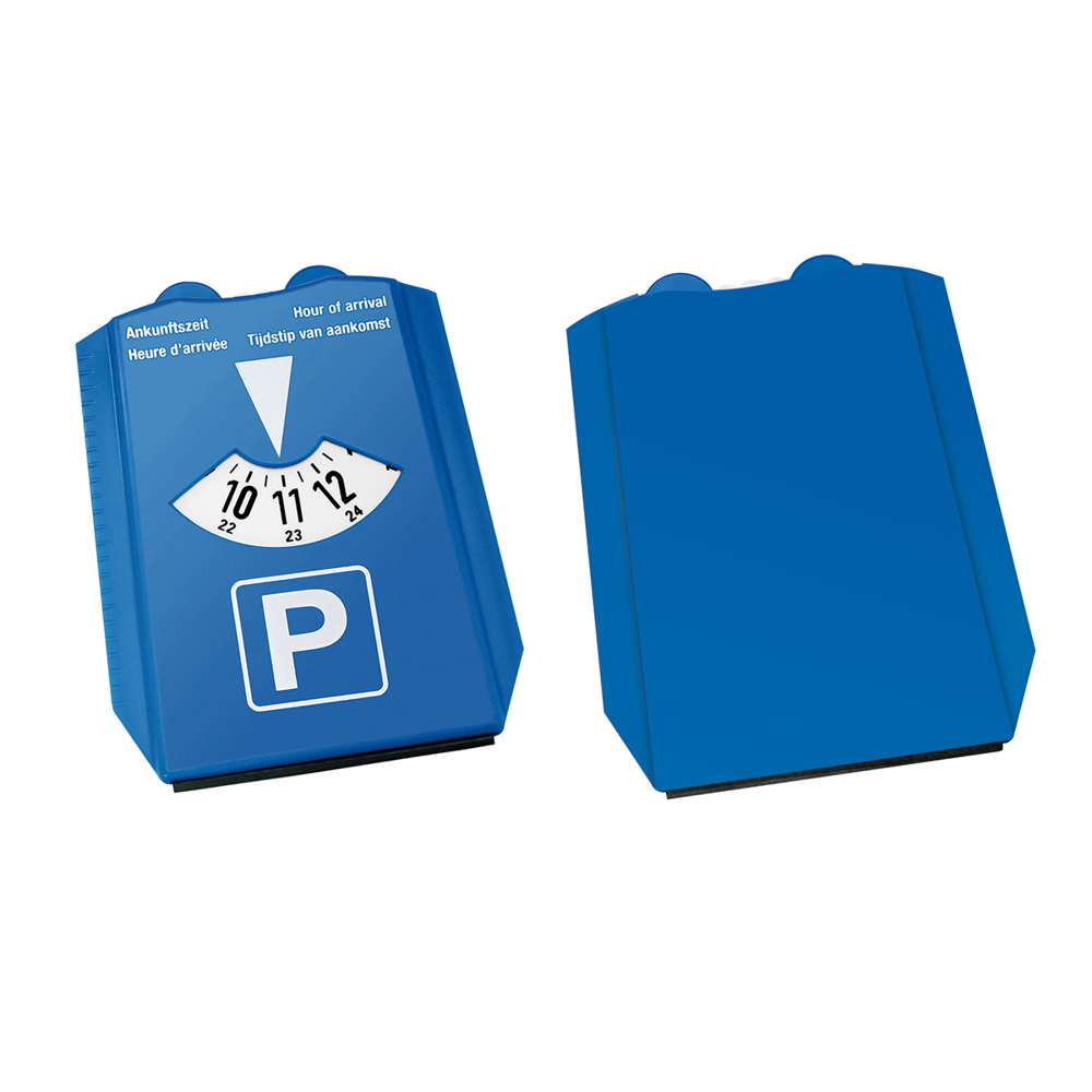 Parkscheibe "Alpha Duo" - blau/blau/blau