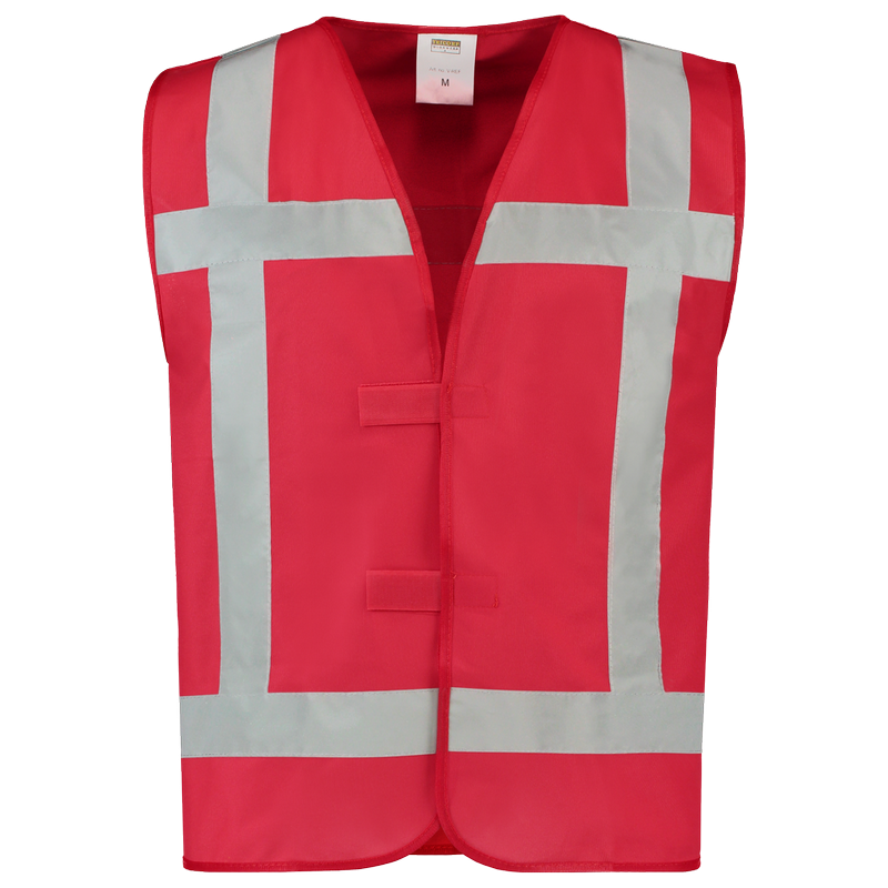 TRICORP Warnweste Reflexstreifen - Fluor Red