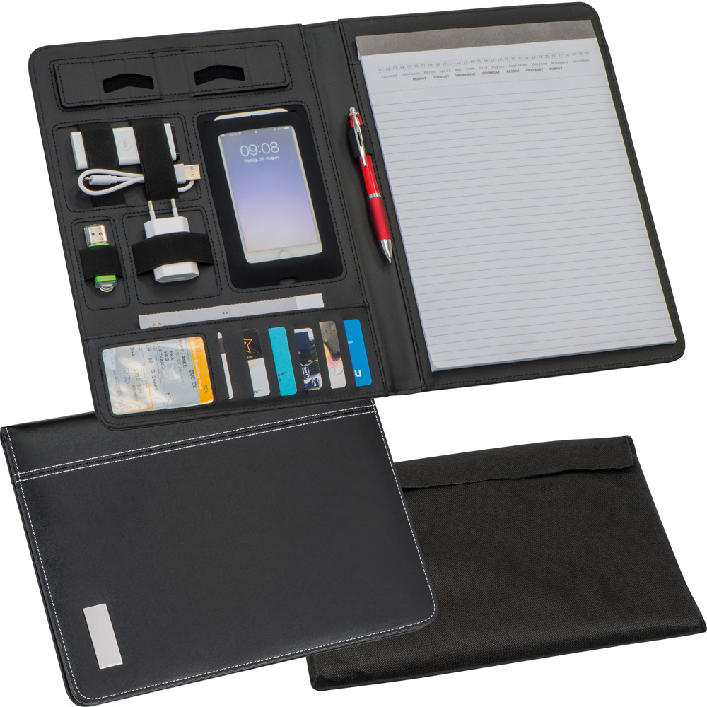 A4 Schreibmappe aus Kunstleder GABRIELE