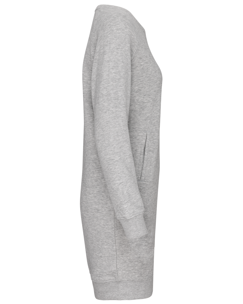 K493 - Bio-Loungekleid aus Fleece