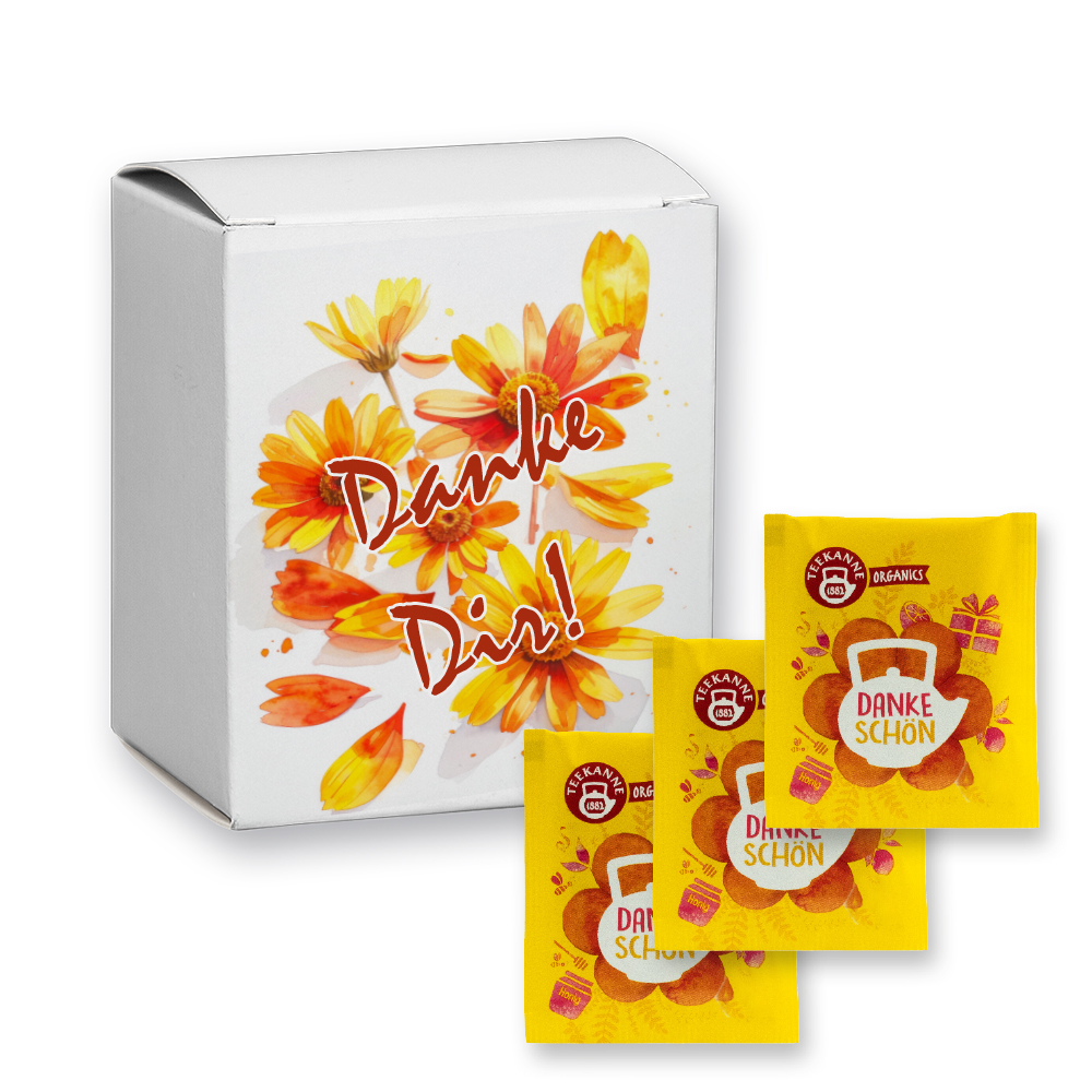 Beuteltee Dankeschön, 5 Stück, 9,0g, Faltschachtel