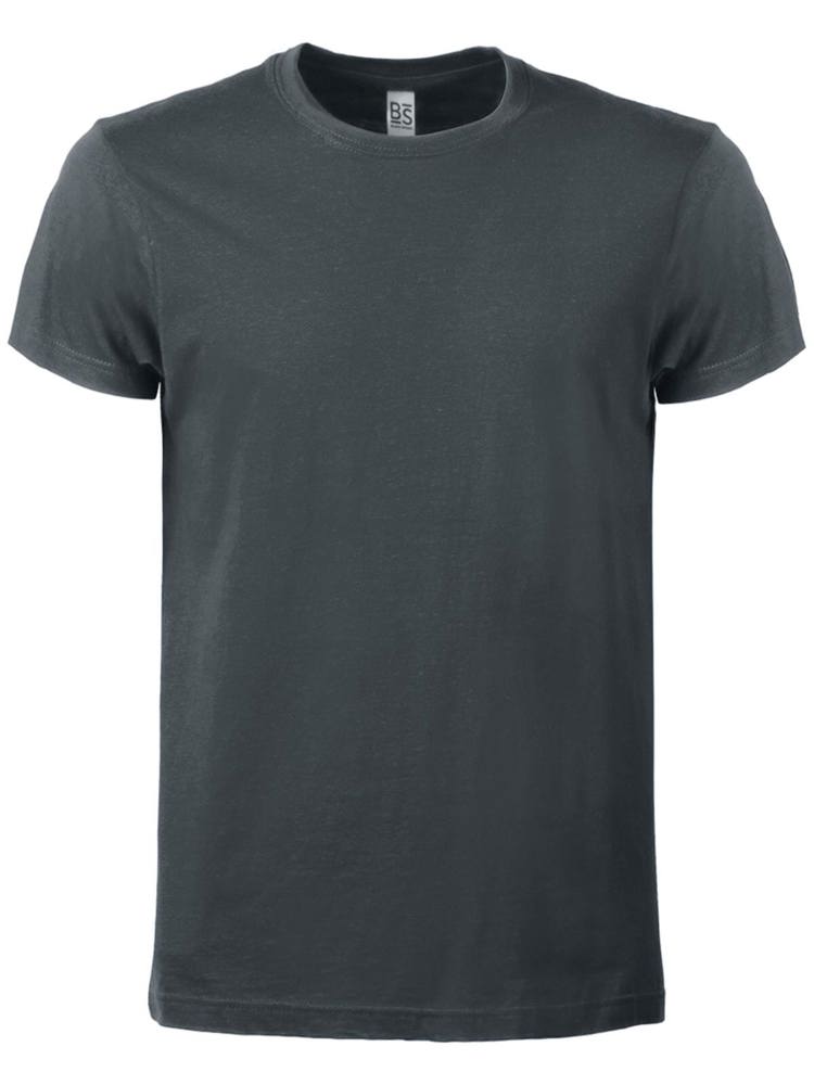 BS Evolution T-Shirt, 150 g/m2, 100 % Baumwolle - Dunkelgrau