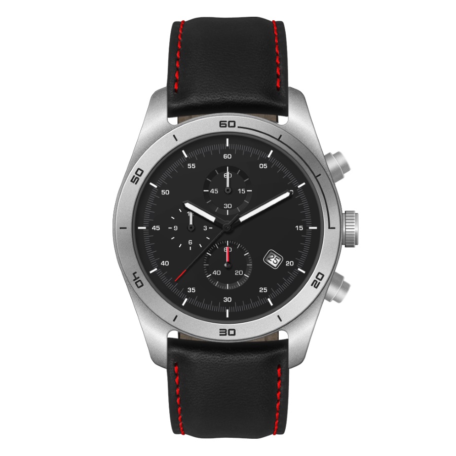 Armbanduhr Arizona - schwarz, rot