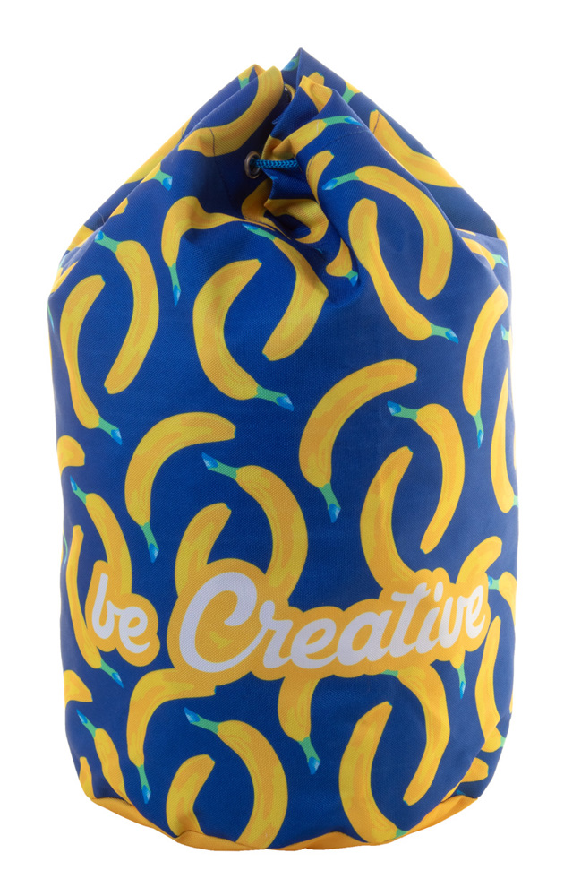 CreaDraw Ocean - Individueller Seesack - blau/weiß