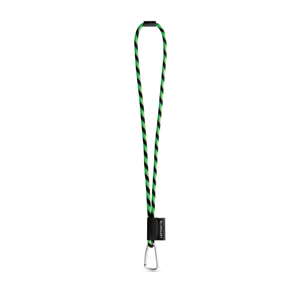 75089. Lanyard Tube Long Set II. Standardmodelle - Grün Hexachrome, Schwarz