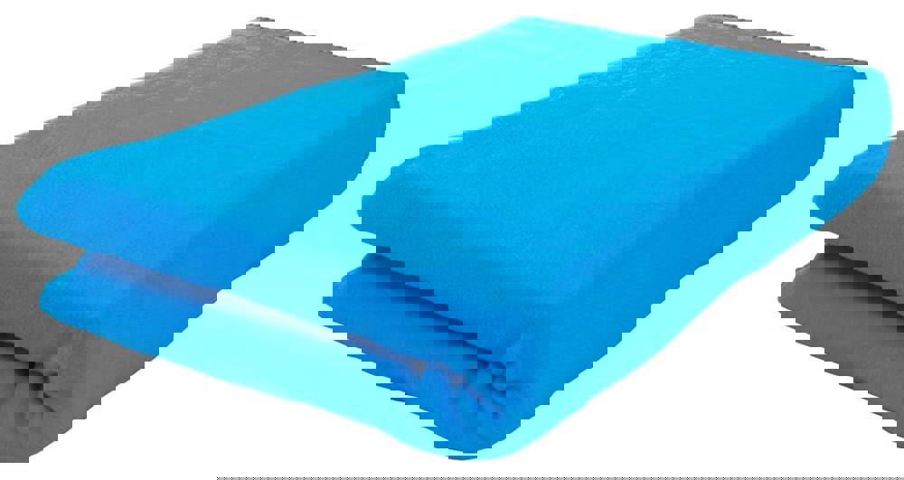 Fleecedecke 150x120 cm, 250 g/m² - Mittelblau (2191C) / Mittelblau