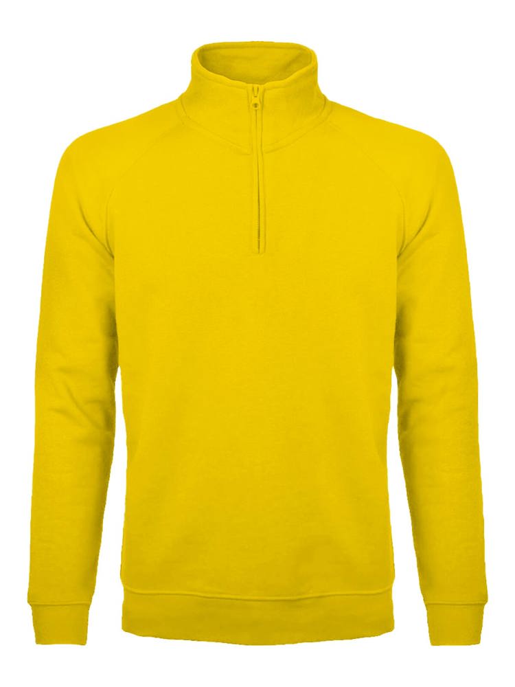 BS Sirio Pullover mit halbem Reißverschluss, 280 gr/m² - Gold (PMS 114C)
