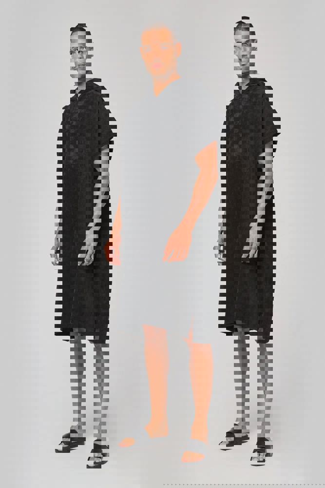 PA581X - Unisex-Frottee-Poncho mit Kapuze