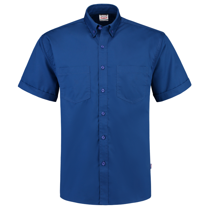 TRICORP Arbeitshemd Kurzarm Basis - Royalblue
