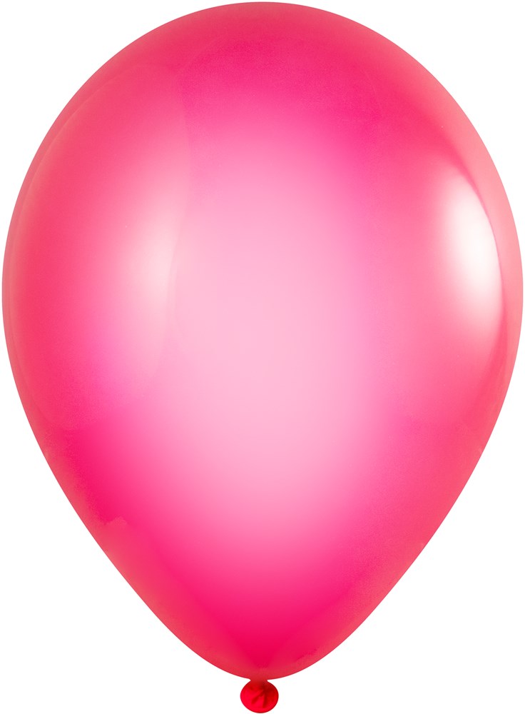 Ballons ohne Druck 85/95 cm - Ø 33 cm - 11 inch - Rosa Kristall (3340) (± PMS 219)
