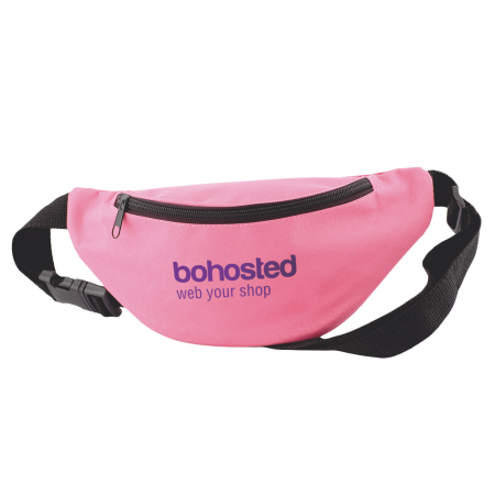 Gürteltasche aus Polyester - rosa