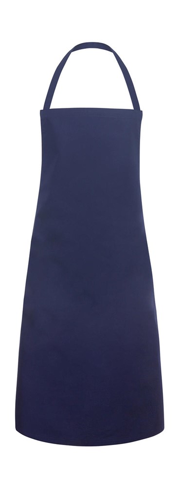 Basic Bib Apron Pinafore - Dark Blue