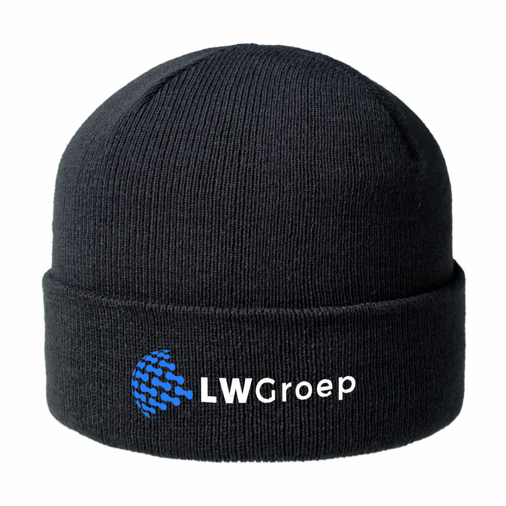 Beanie With Brim - dunkel grau