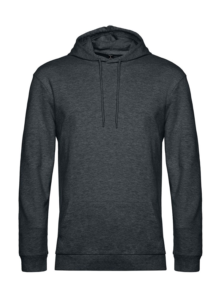 #Hoodie French Terry - Heather Asphalt