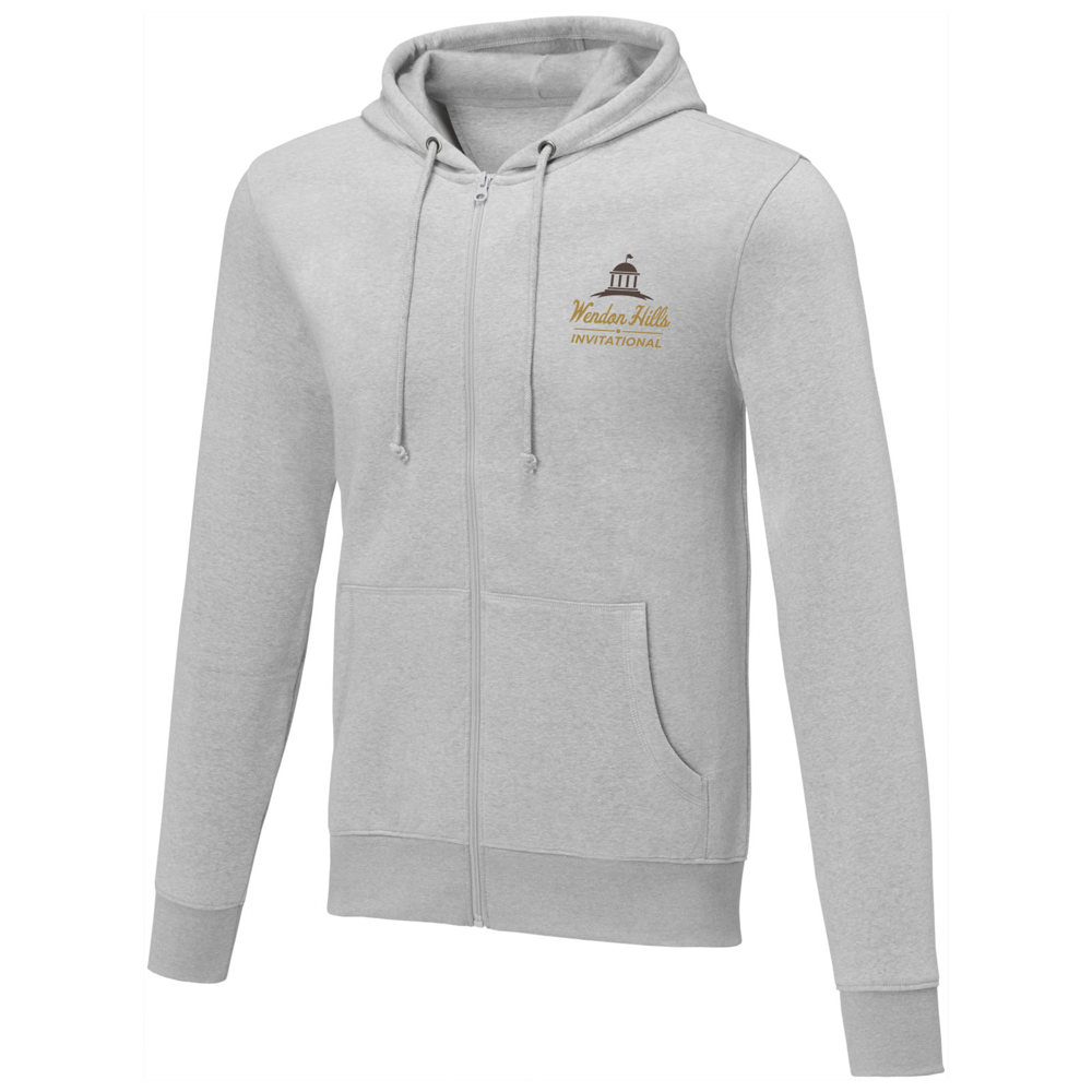 Charon Herren Kapuzenpullover mit Reißverschluss