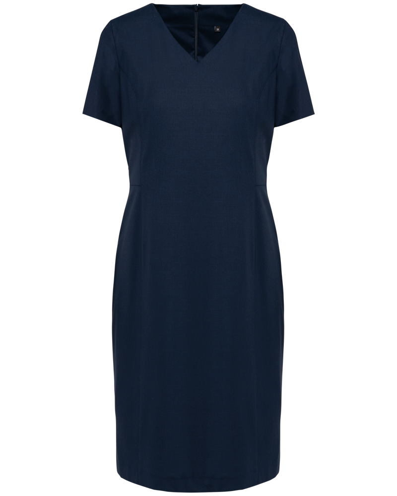 PK5000 - Kleid mit geradem Schnitt - Eclipse Navy