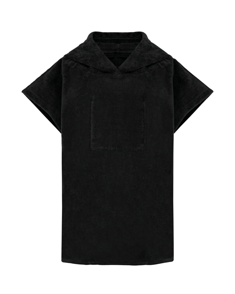 PA582 - Kinder-Frottee-Poncho mit Kapuze