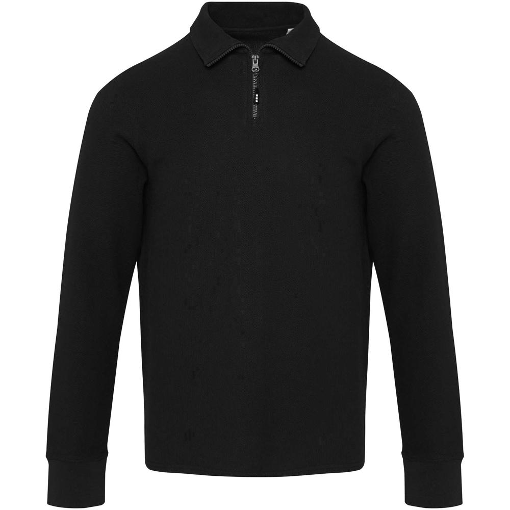 Apollo Langarm Poloshirt Unisex mit Reißverschluss