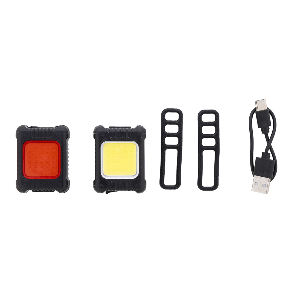 Cobik - wiederaufladbares Fahrradlichtset