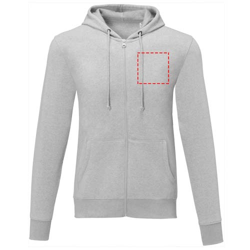 Charon Herren Kapuzenpullover mit Reißverschluss