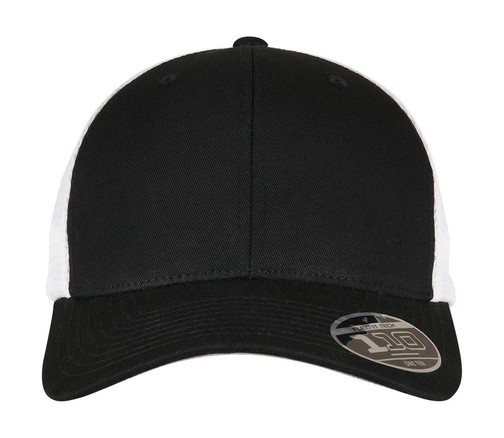 110 Mesh 2-Tone Cap - BLACK/WHITE